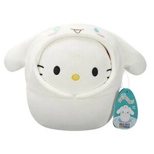 Sanrio Hello Kitty Squishmallow in White